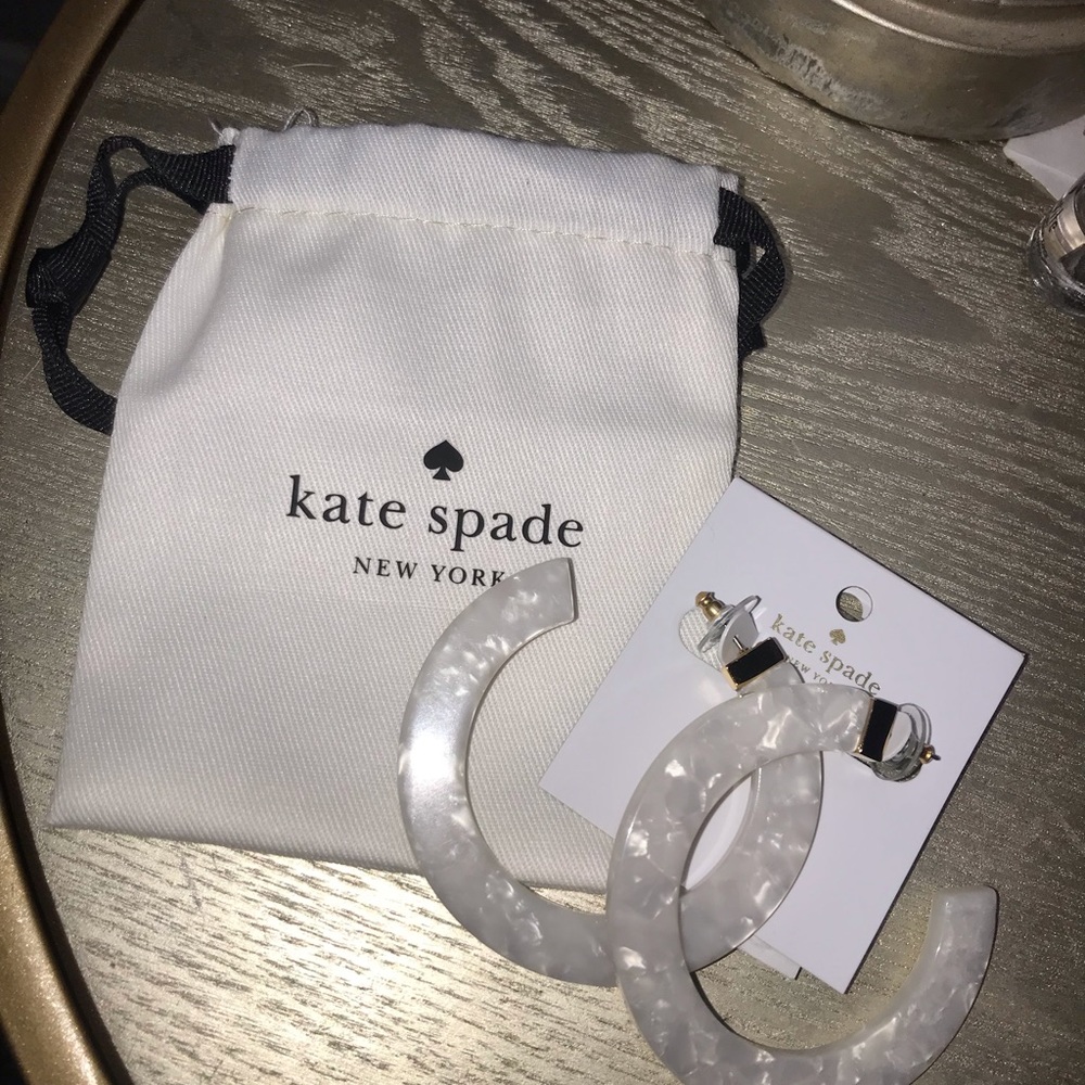 Kate Spade ♠️ hoops!